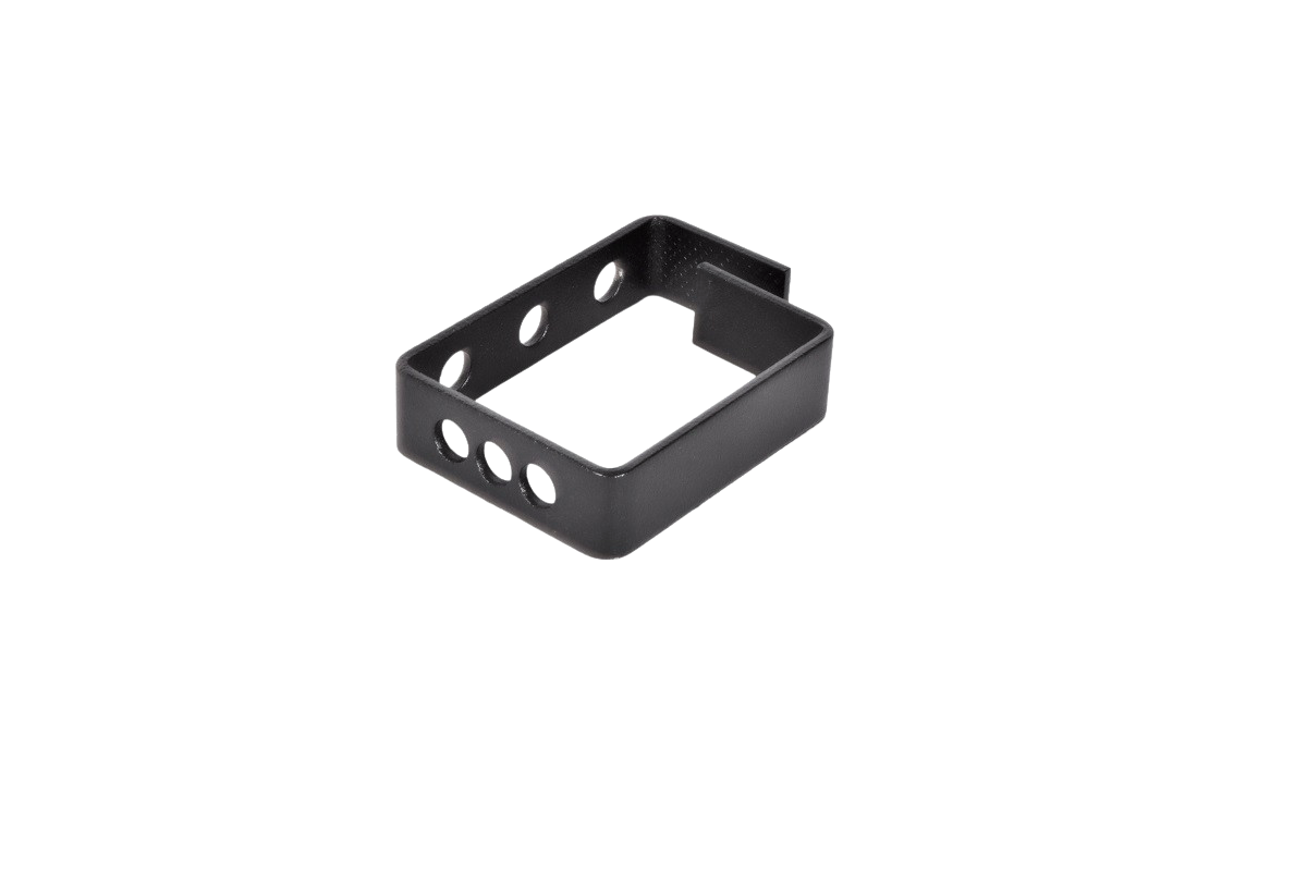 Органайзер кабельный одинарный 65 × 45 мм, цвет черный от ЦМО