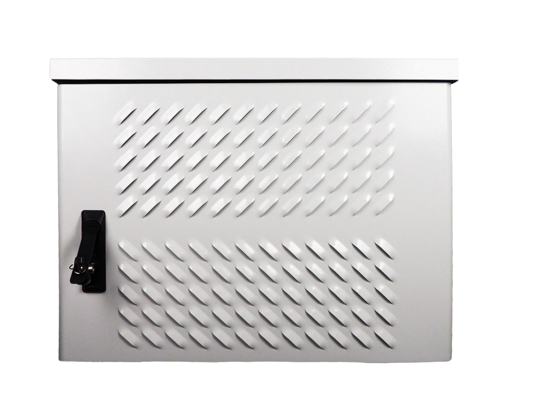 Шкаф всепогодный настенный 6U (Ш600 × Г300), комплектация Т1 с контроллером MC1 и датчиками от ЦМО