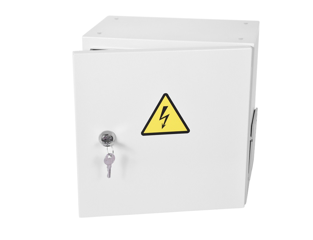 Шкаф ЭКОНОМ уличный всепогодный настенный укомплектованный (В300 × Ш300 × Г210),комплектация T1-IP54 от ЦМО