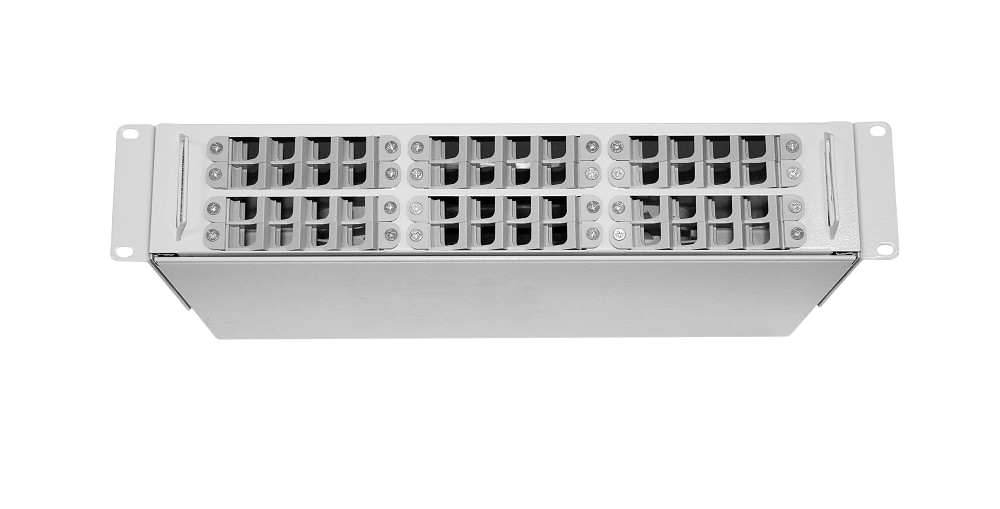 Оптический кросс (бокс) 19" выдвижной, 2U, до 48 портов от ЦМО