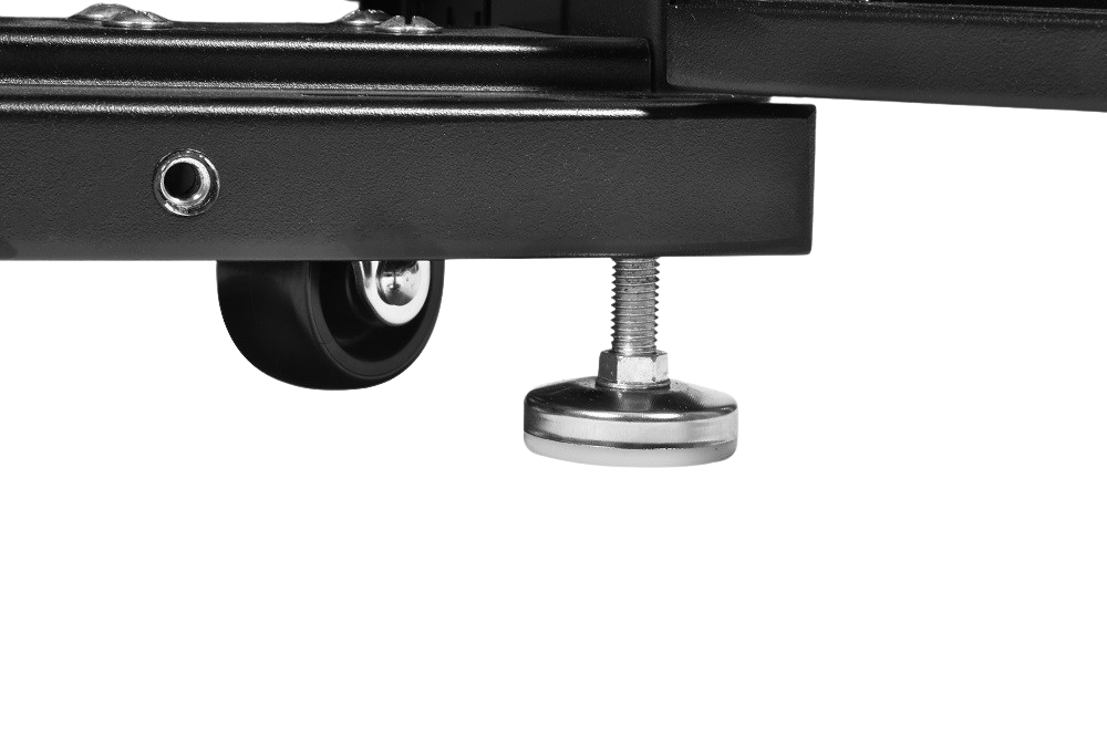 Шкаф серверный ПРОФ напольный 48U (800x1200) дверь перфор., задние двойные перфор., черный, в сборе от ЦМО