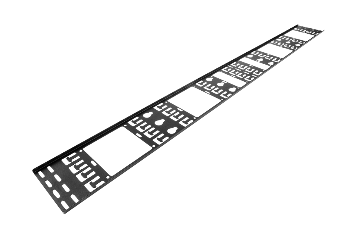  Вертикальный кабельный органайзер в шкаф, ширина 150 мм 36U, цвет черный от ЦМО
