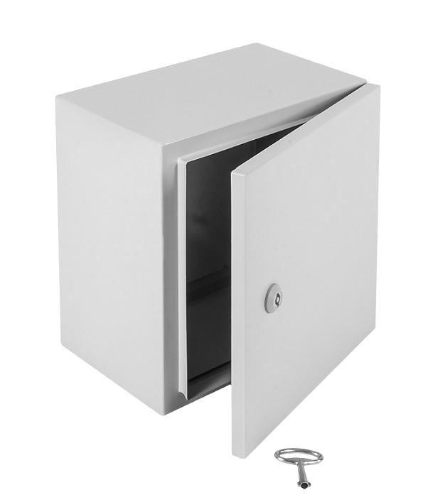 Электротехнический распределительный шкаф IP66 навесной (В400 × Ш400 × Г150) EMW c одной дверью от ЦМО