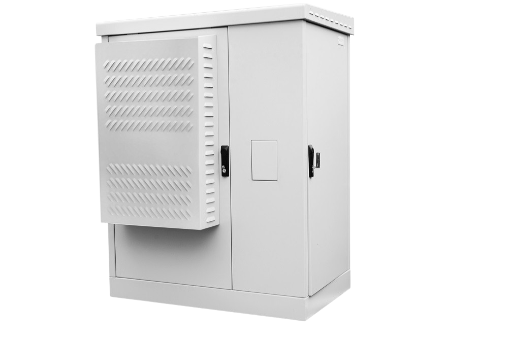 Шкаф всепогодный напольный 18U (Ш1000 × Г900), комплектация ТК с контроллером MC3 и датчиками