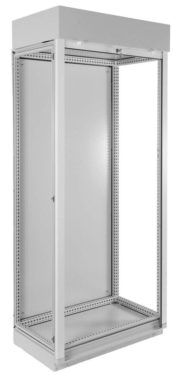 Корпус промышленного шкафа (В2200×Ш800×Г500) EMS, передняя дверь роллета/рольставни