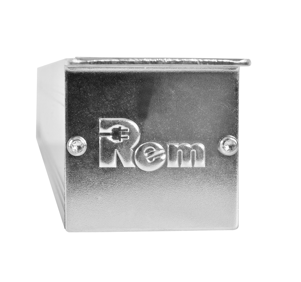 Блок розеток Rem-10 без шнура с инд., 10 IEC 60320 C13, вход IEC 60320 C14, 10A, алюм., 19" от ЦМО