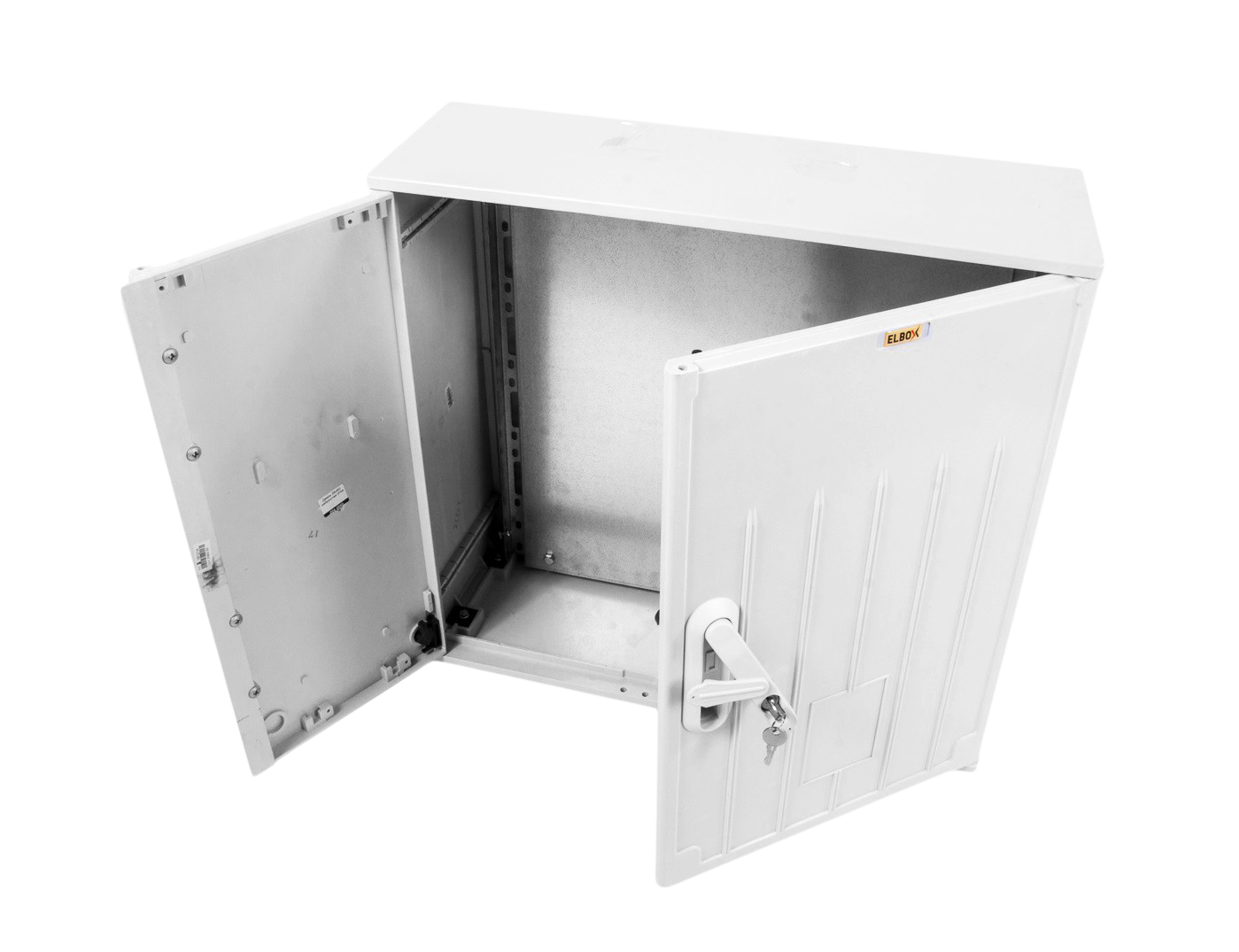 Электротехнический шкаф полиэстеровый IP54 антивандальный (В600*Ш600*Г250) EPV с двумя дверьми от ЦМО