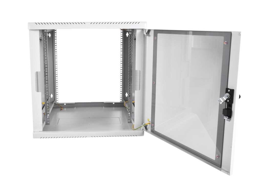 Шкаф телекоммуникационный настенный разборный 15U (600 × 650), съемные стенки, дверь стекло от ЦМО