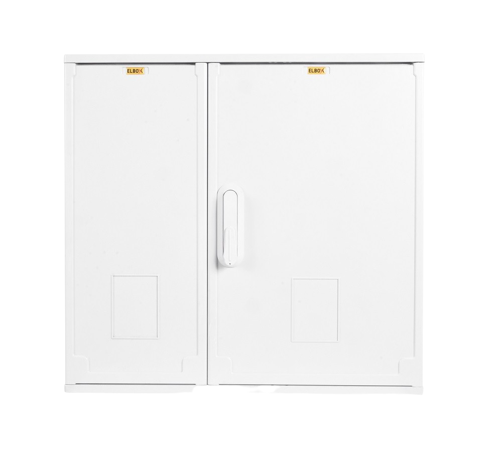 Электротехнический шкаф полиэстеровый IP44 (В600*Ш600*Г250) EP с двумя дверьми