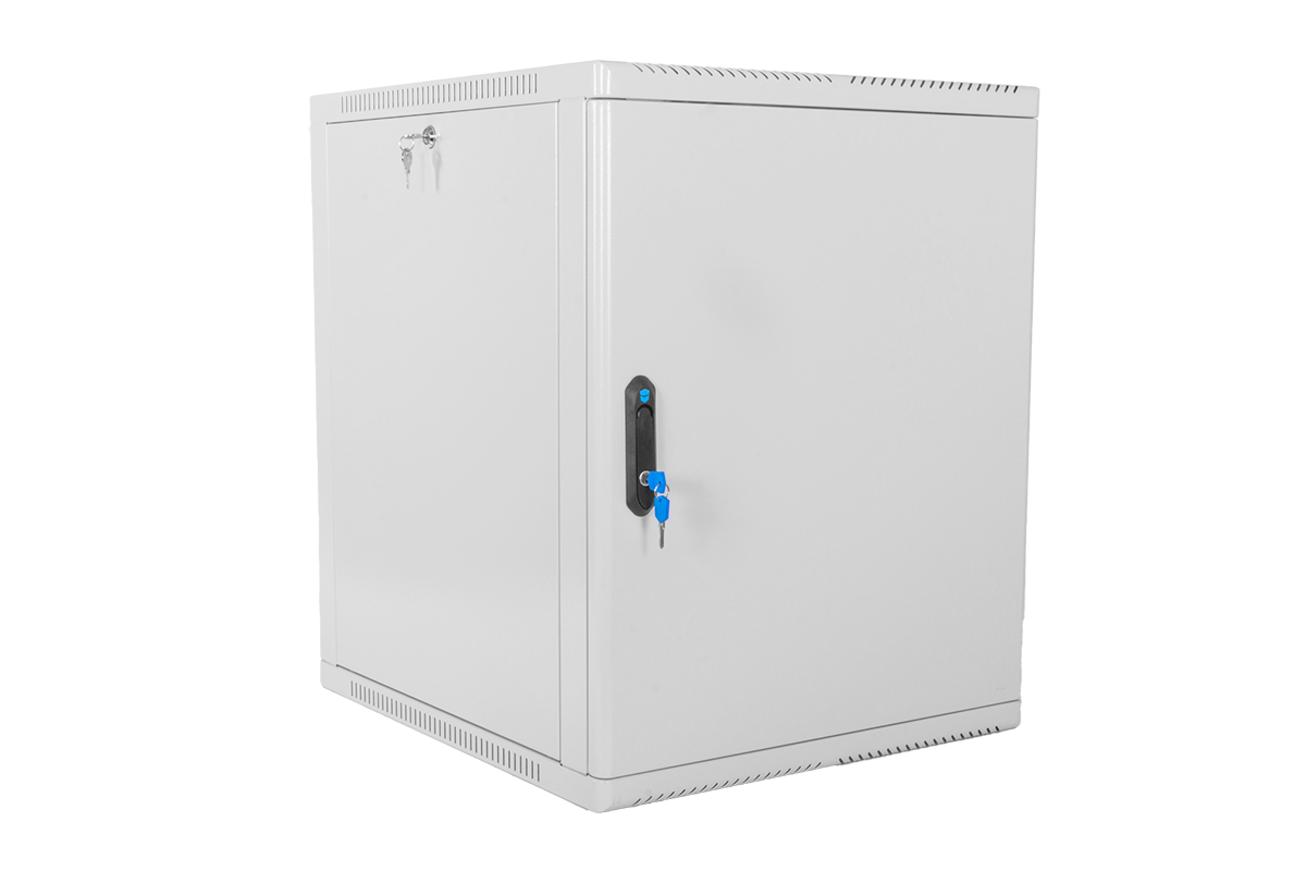 Шкаф телекоммуникационный настенный сварной 15U (600 × 660) съёмные стенки, дверь металл