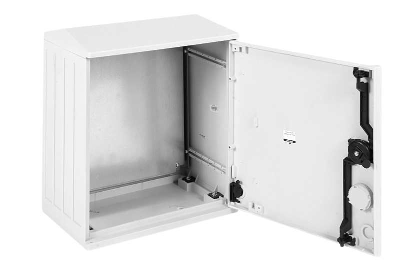 Электротехнический шкаф полиэстеровый IP54 антивандальный (В600*Ш400*Г250) EPV c одной дверью от ЦМО