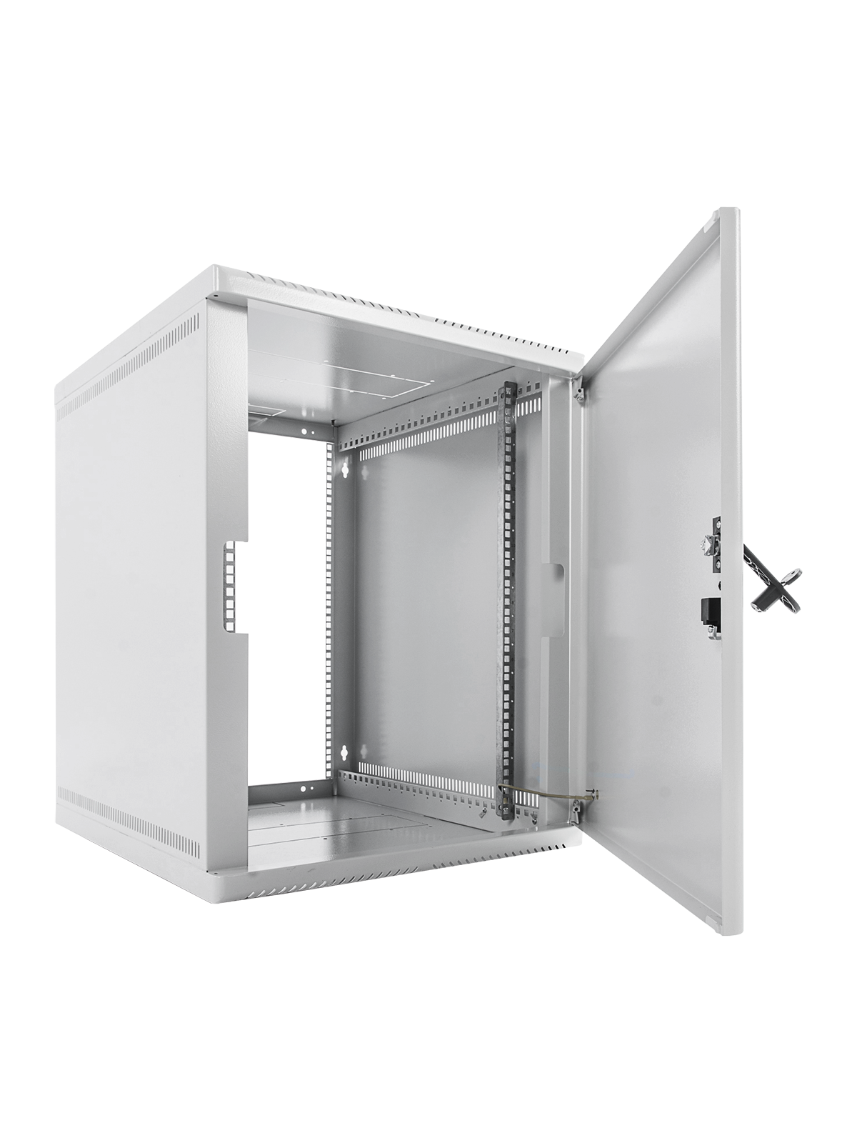 Шкаф телекоммуникационный настенный 12U (600 × 650) дверь металл от ЦМО