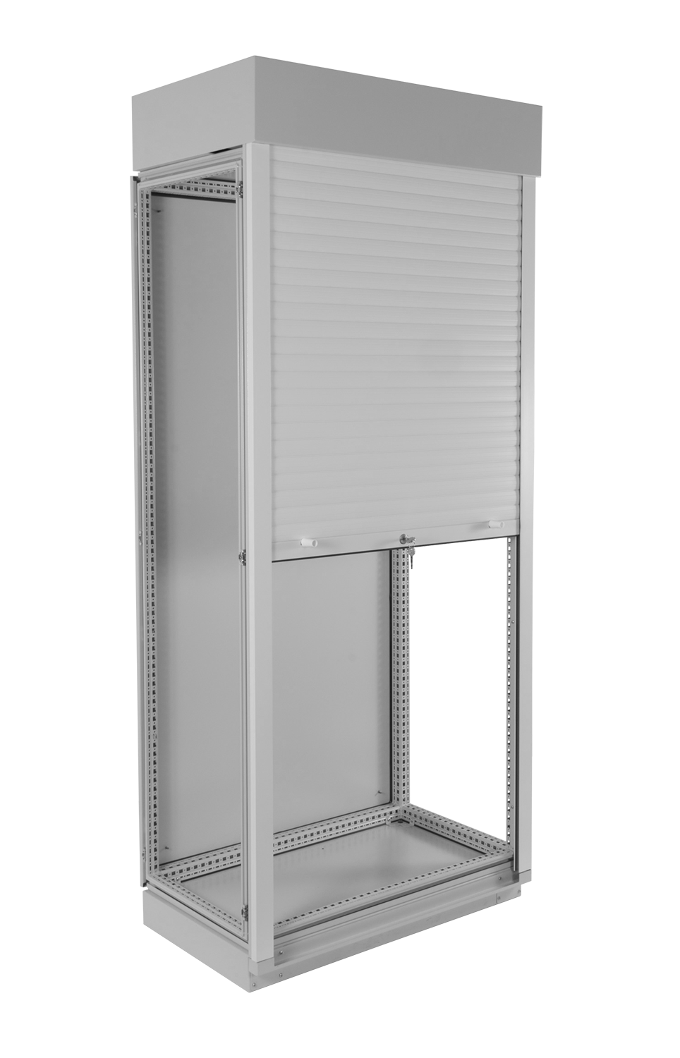 Корпус промышленного шкафа (В2200 × Ш1000 × Г400) EMS, передняя дверь роллета/рольставни