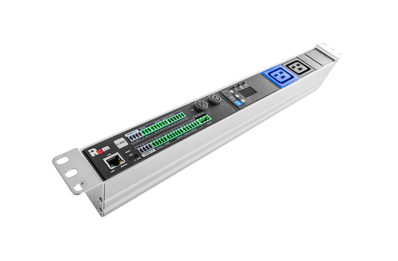 Гор блок розеток Rem-2MC, монит, измер, управл, 1×32А, 2С19, 19'', колодка