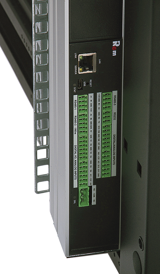 Верт блок розеток, мониторинг, измерение, 3 фазы 16А, 24S, 1820 мм, вх IEC 309, шнур 3м от ЦМО