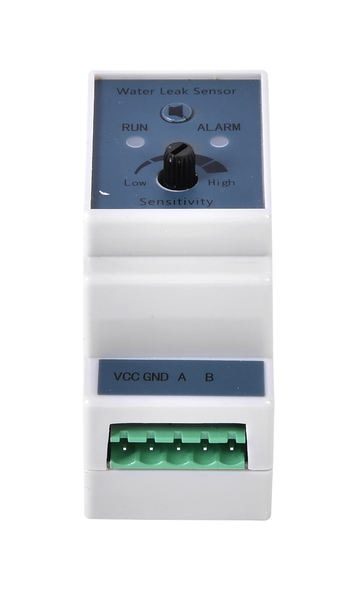 Модуль обнаружения протечки R-WL-1S, реле NO/NC + Modbus, установка на DIN-рейку, питание 10-30 VDC
