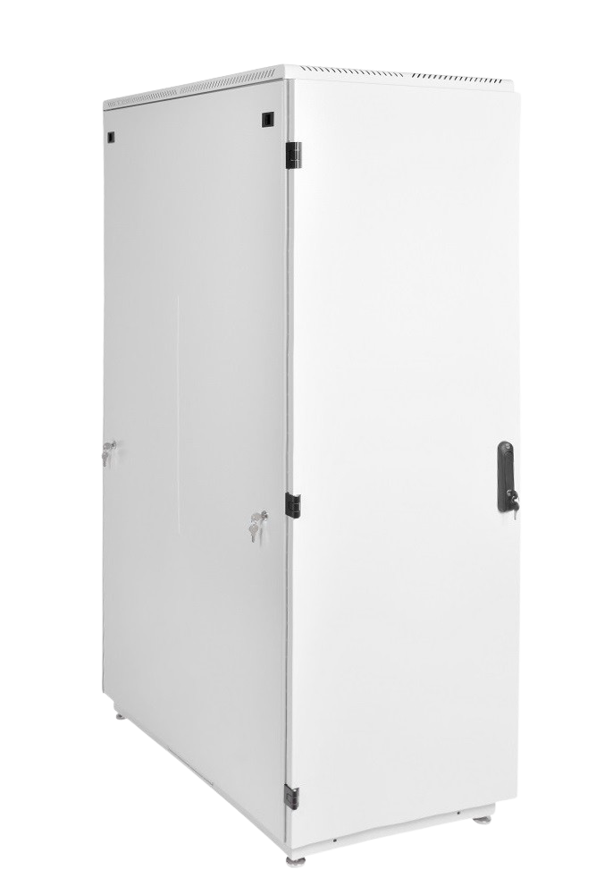 Шкаф телекоммуникационный напольный 47U (600 × 600) дверь металл от ЦМО