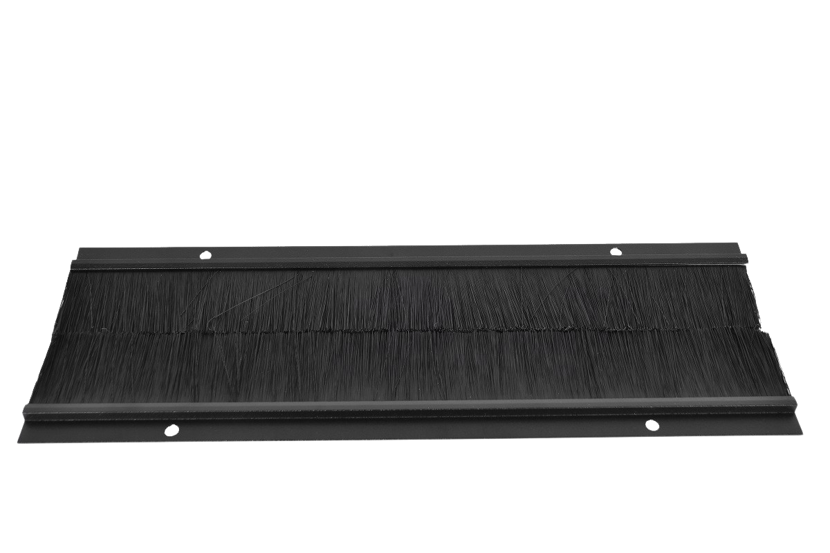  Комплект щеточного ввода в шкаф, универсальный, цвет черный от ЦМО