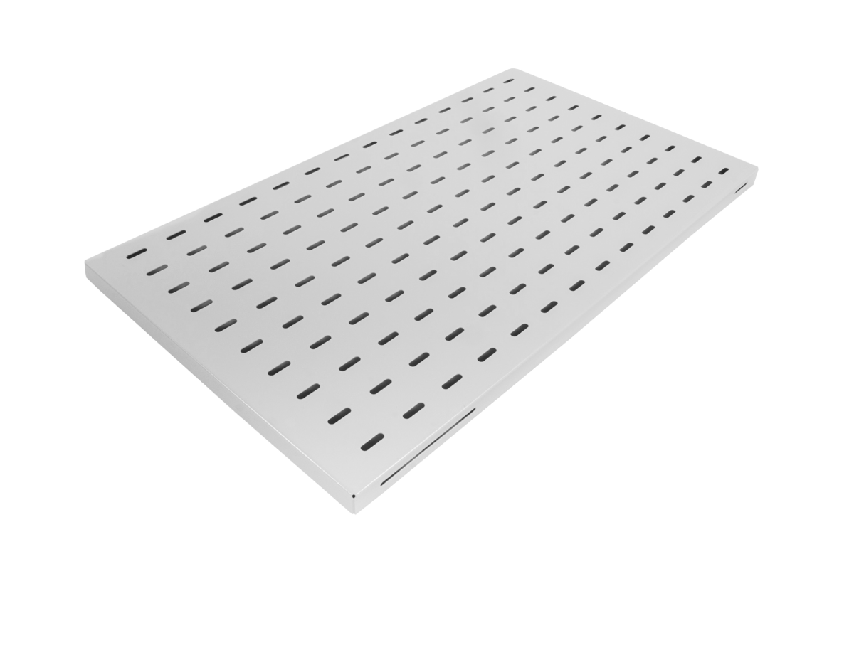 Полка перфорированная выдвижная с телескопическими направляющими, глубина 1000 мм от ЦМО