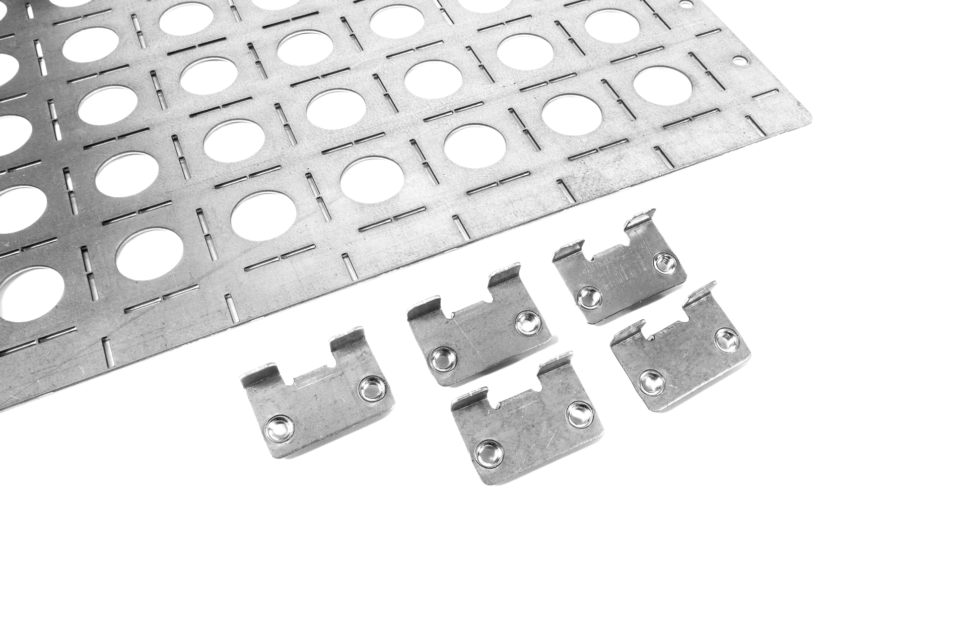 Комплект боковых монтажных панелей 19" (В500 × Г300) с уголками для крепления оборудования от ЦМО