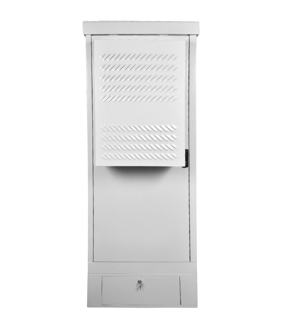 Шкаф уличный всепогодный напольный укомплектованный 18U (Ш700 × Г900), комплектация ТК-IP55