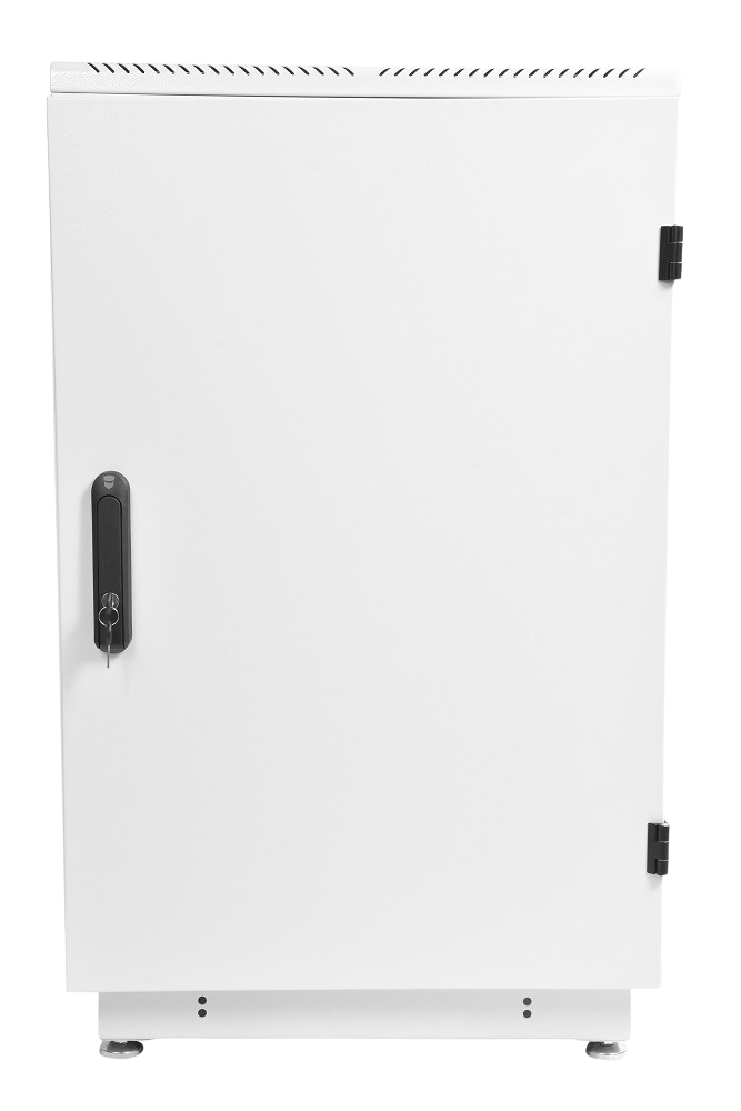 Шкаф телекоммуникационный напольный 22U (600 × 1000) дверь металл от ЦМО