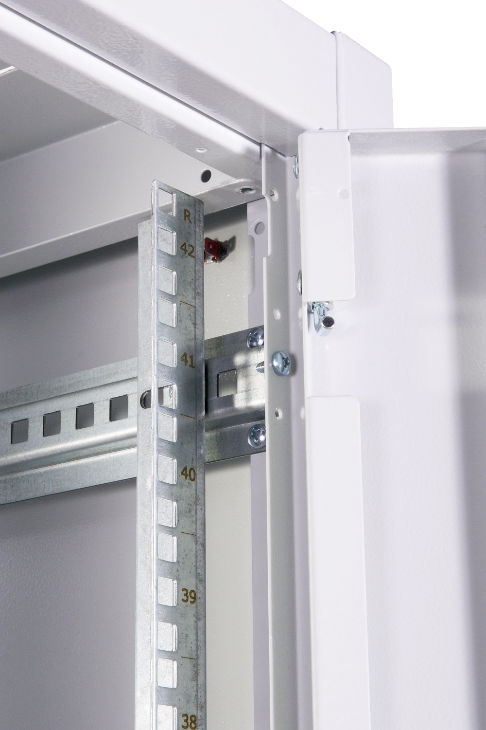 Шкаф телекоммуникационный напольный ЭКОНОМ 42U (600 × 600) дверь стекло, дверь металл от ЦМО