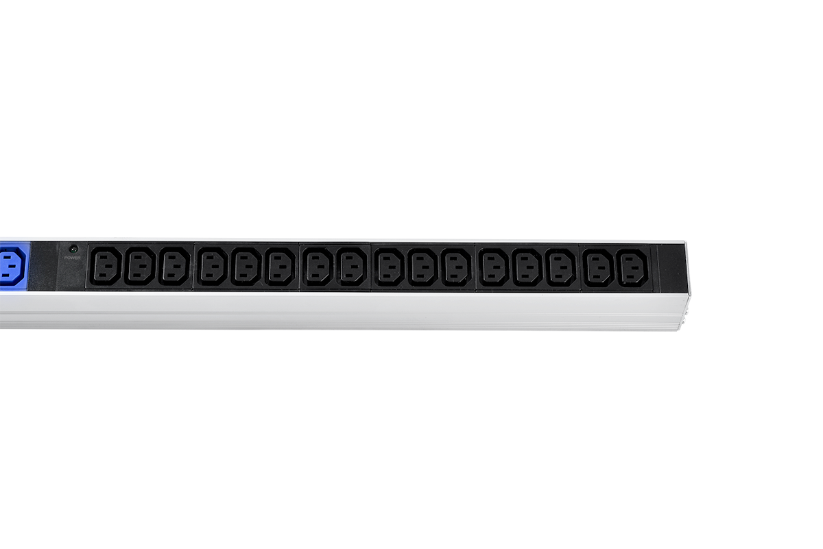 Верт блок розеток Rem-3x16, 3 фазы 16A, инд, 48 C13, 1420 мм, вх IEC 309, шнур 3 м от ЦМО