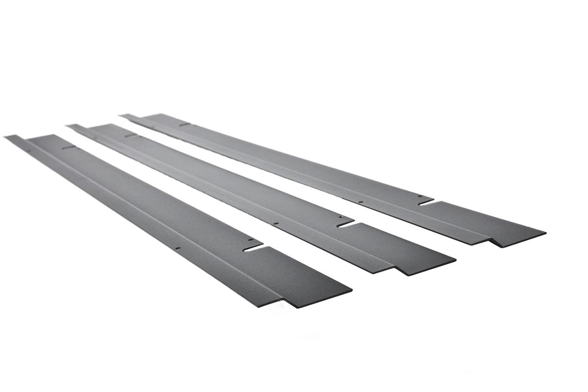 Планка нижняя шириной 600 мм для изоляции зазора от шкафа до пола, 10 шт