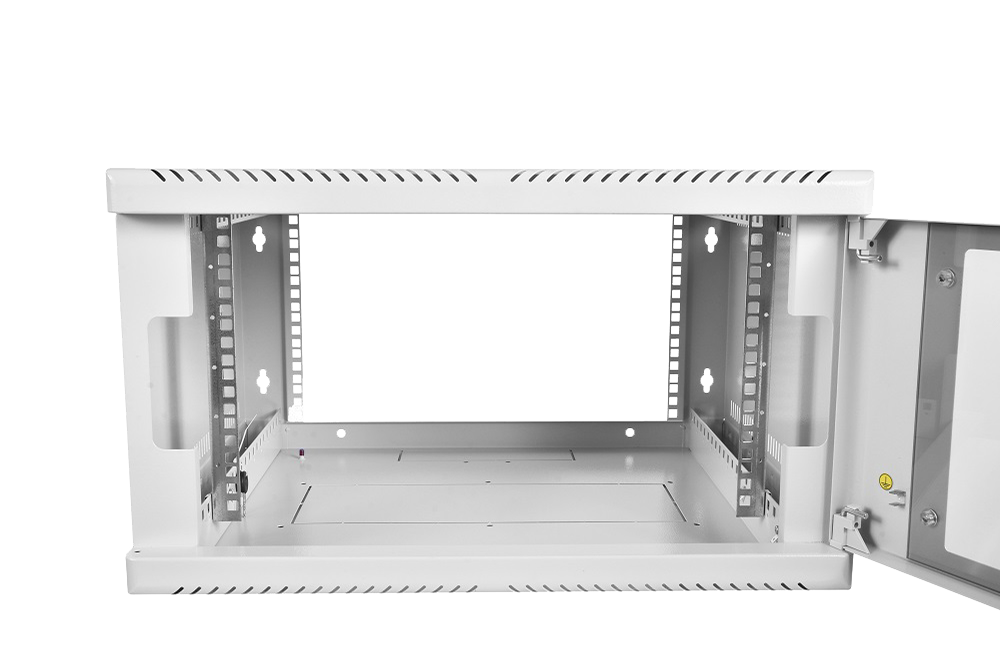 Шкаф телекоммуникационный настенный 6U (600 × 650) дверь стекло от ЦМО