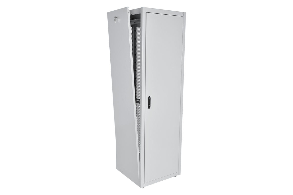 Шкаф телекоммуникационный напольный ЭКОНОМ 42U (600 × 600) дверь металл 2 шт. от ЦМО