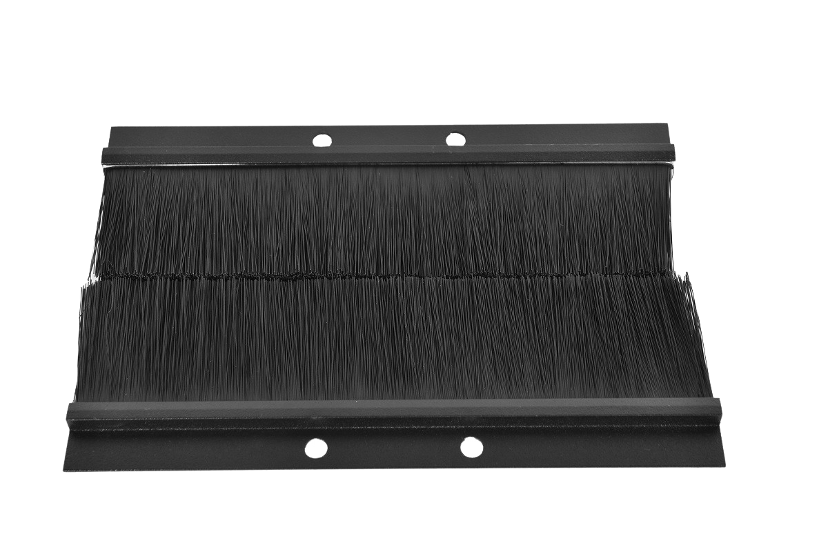  Комплект щеточного ввода в шкаф, универсальный, цвет черный от ЦМО