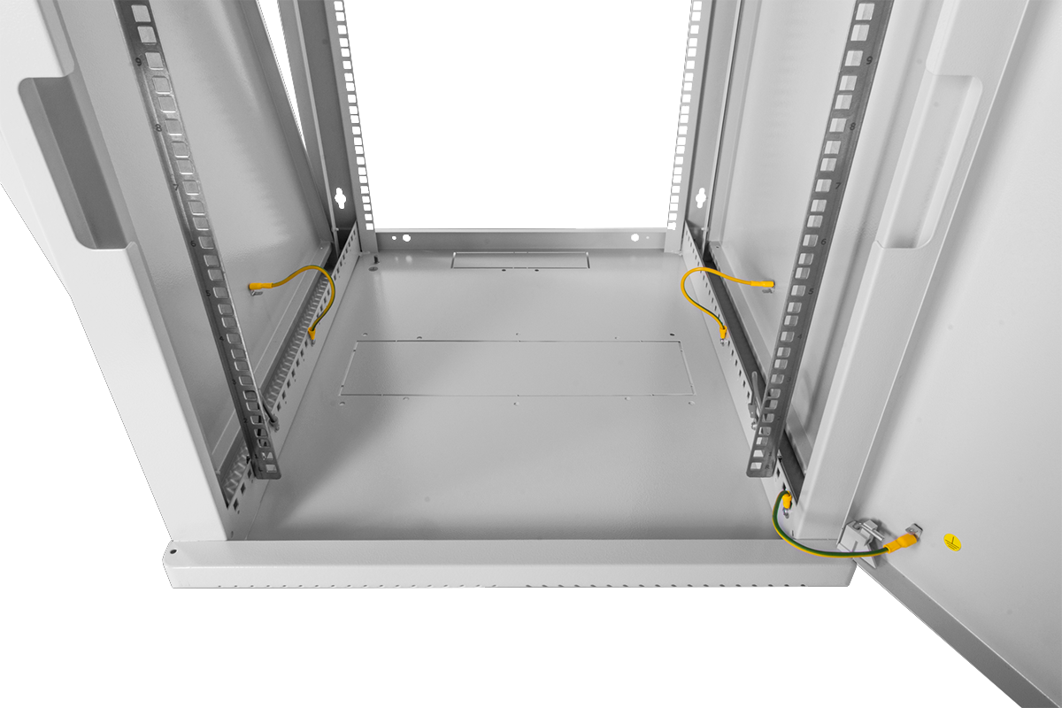 Шкаф телекоммуникационный настенный сварной 12U (600 × 360) съёмные стенки, дверь стекло