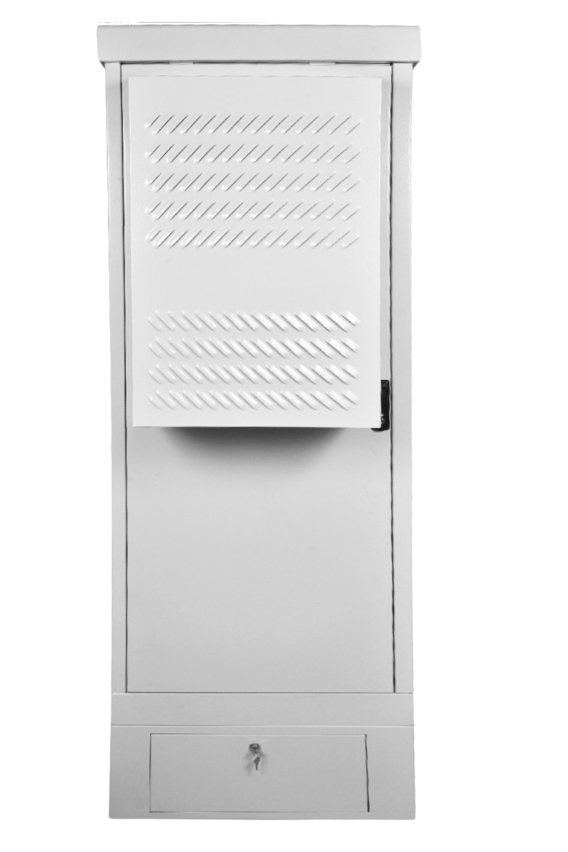 Шкаф всепогодный напольный 18U (Ш700 × Г900), комплектация ТК с контроллером MC3 и датчиками от ЦМО