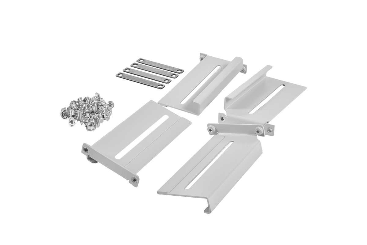 Полка усиленная с телескопическими направляющими грузоподъёмностью 150 кг, глубина 620 мм