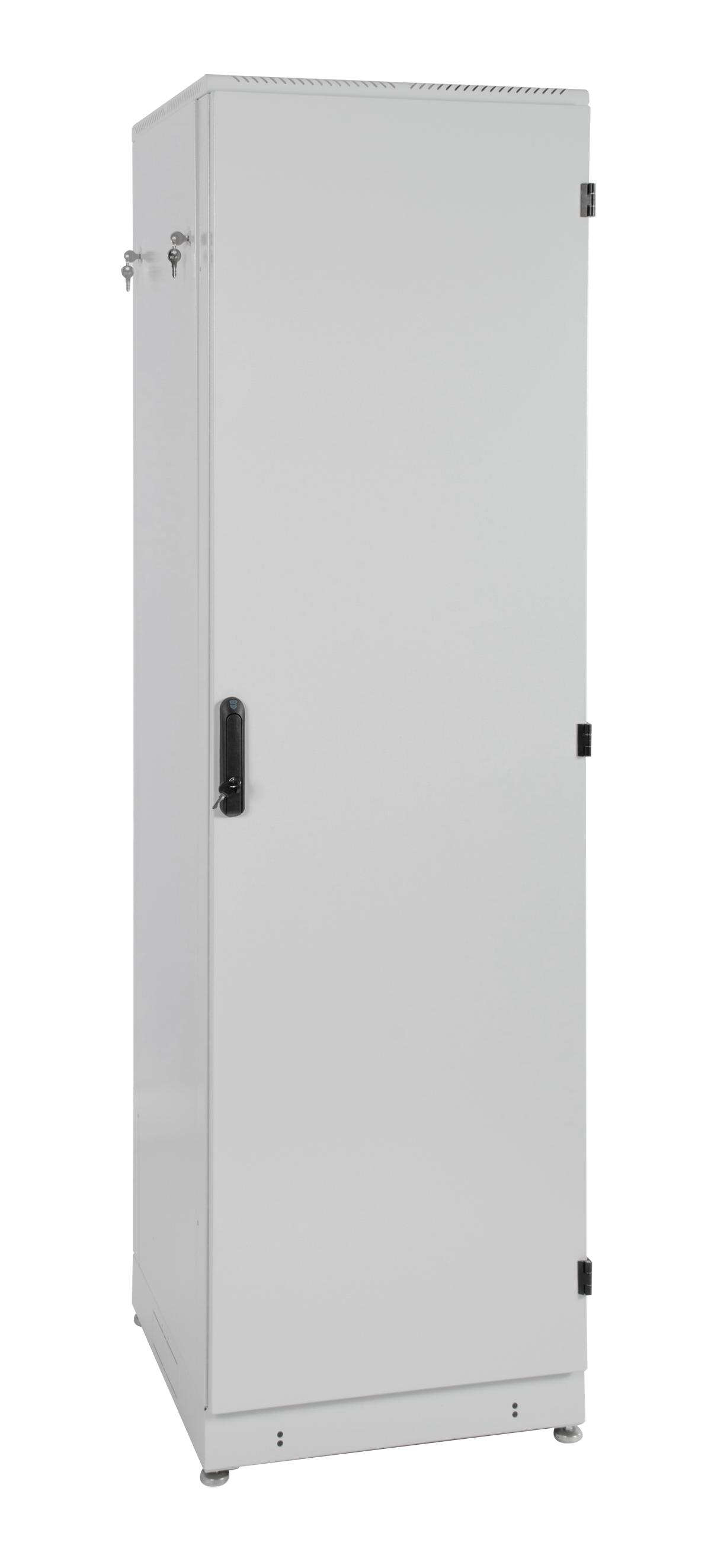 Шкаф телекоммуникационный напольный 42U (600 × 600) дверь металл