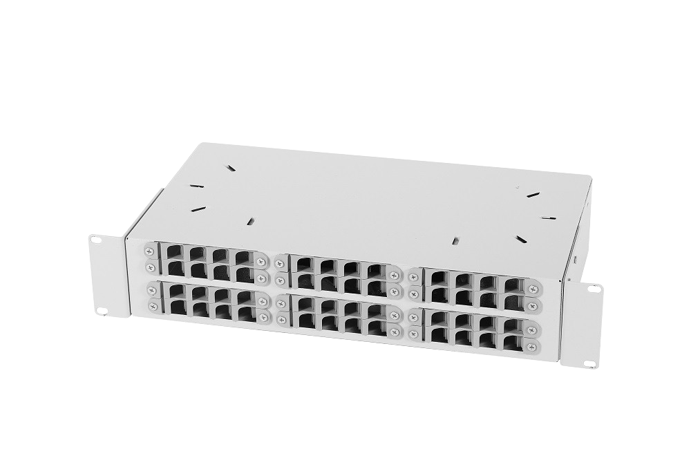 Оптический кросс (бокс) 19" выдвижной, 2U, до 48 портов от ЦМО