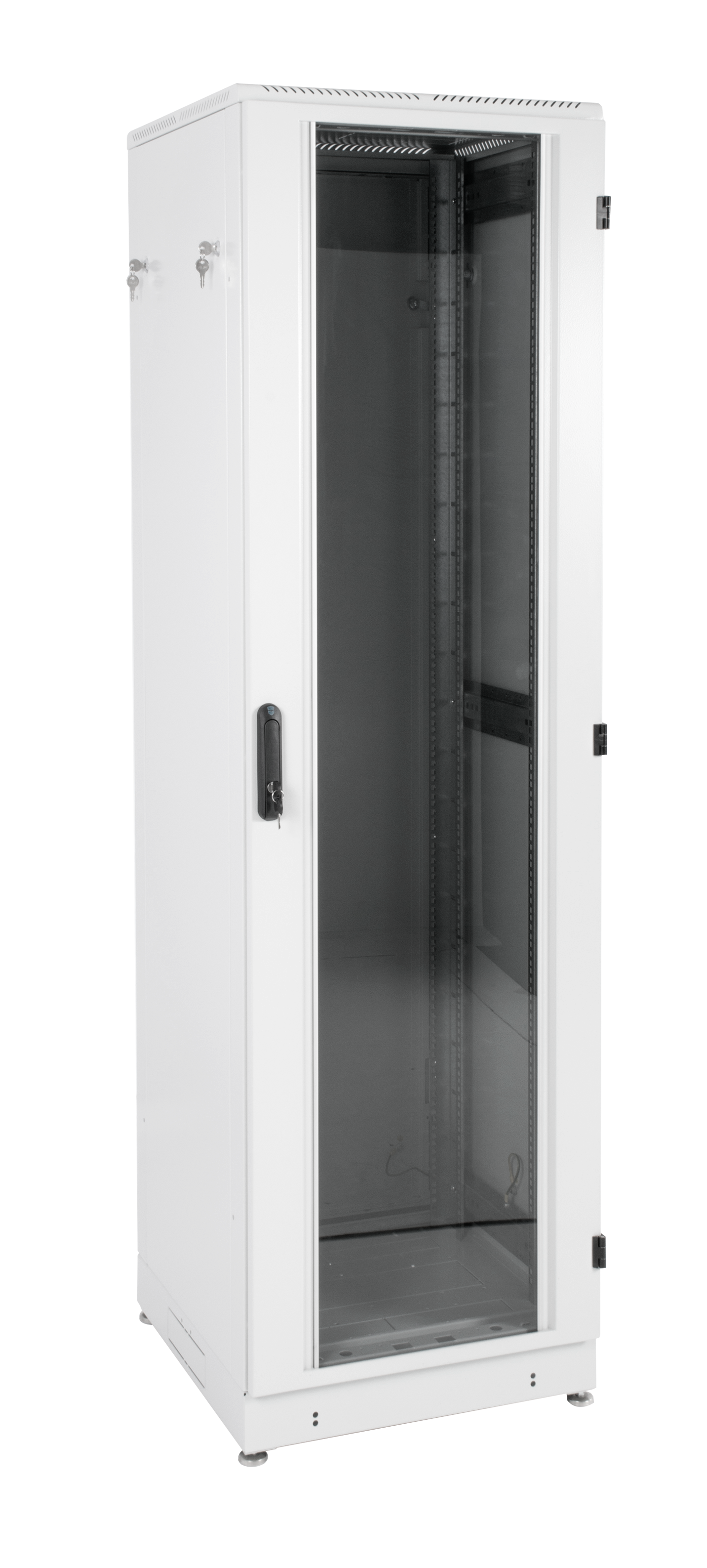 Шкаф телекоммуникационный напольный 36U (600 × 800) дверь стекло