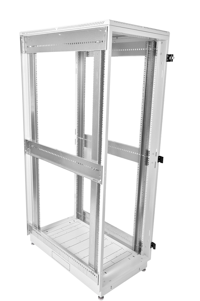Шкаф телекоммуникационный напольный 47U (600 × 800) дверь металл от ЦМО