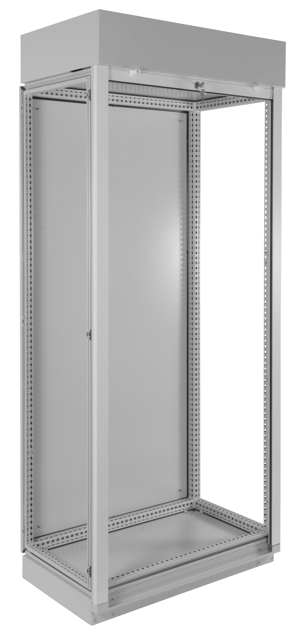 Корпус промышленного шкафа (В2200 × Ш1000 × Г400) EMS, передняя дверь роллета/рольставни