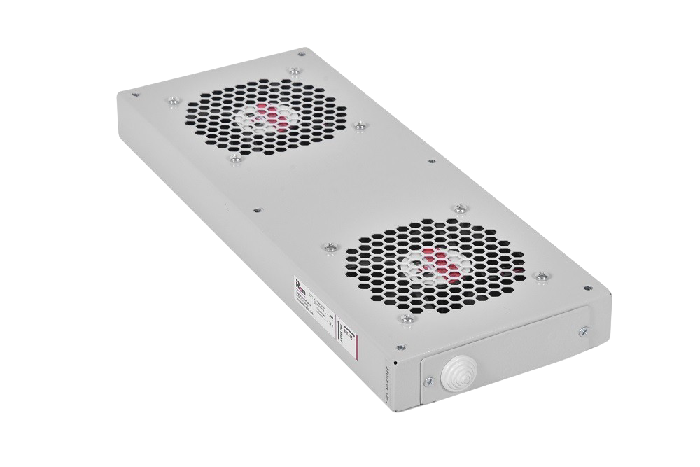 Модуль вентиляторный, 36-48 DC, 2 вентилятора с терморегулятором, колодка от ЦМО