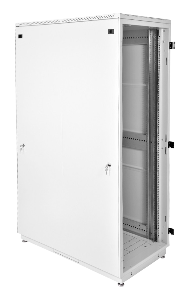 Шкаф телекоммуникационный напольный 42U (600 × 800) дверь металл от ЦМО
