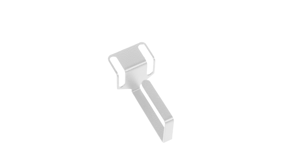  Органайзер кабельный одинарный изогнутый от ЦМО