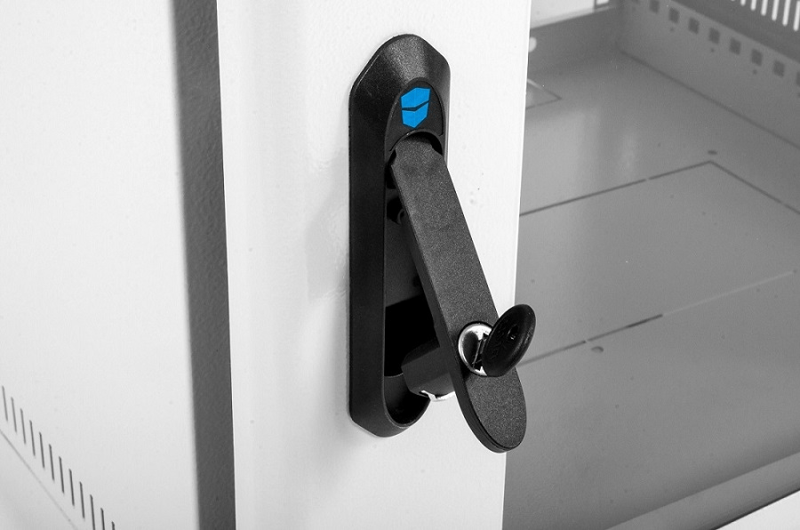 Шкаф телекоммуникационный настенный 12U (600 × 480) дверь стекло от ЦМО