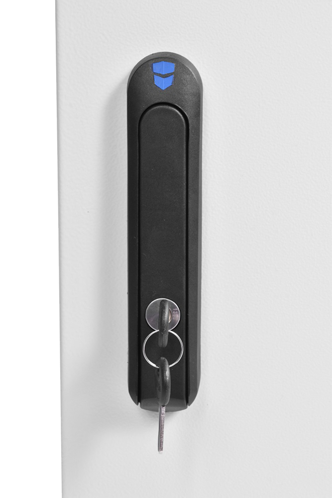 Шкаф телекоммуникационный напольный 27U (600 × 800) дверь металл от ЦМО