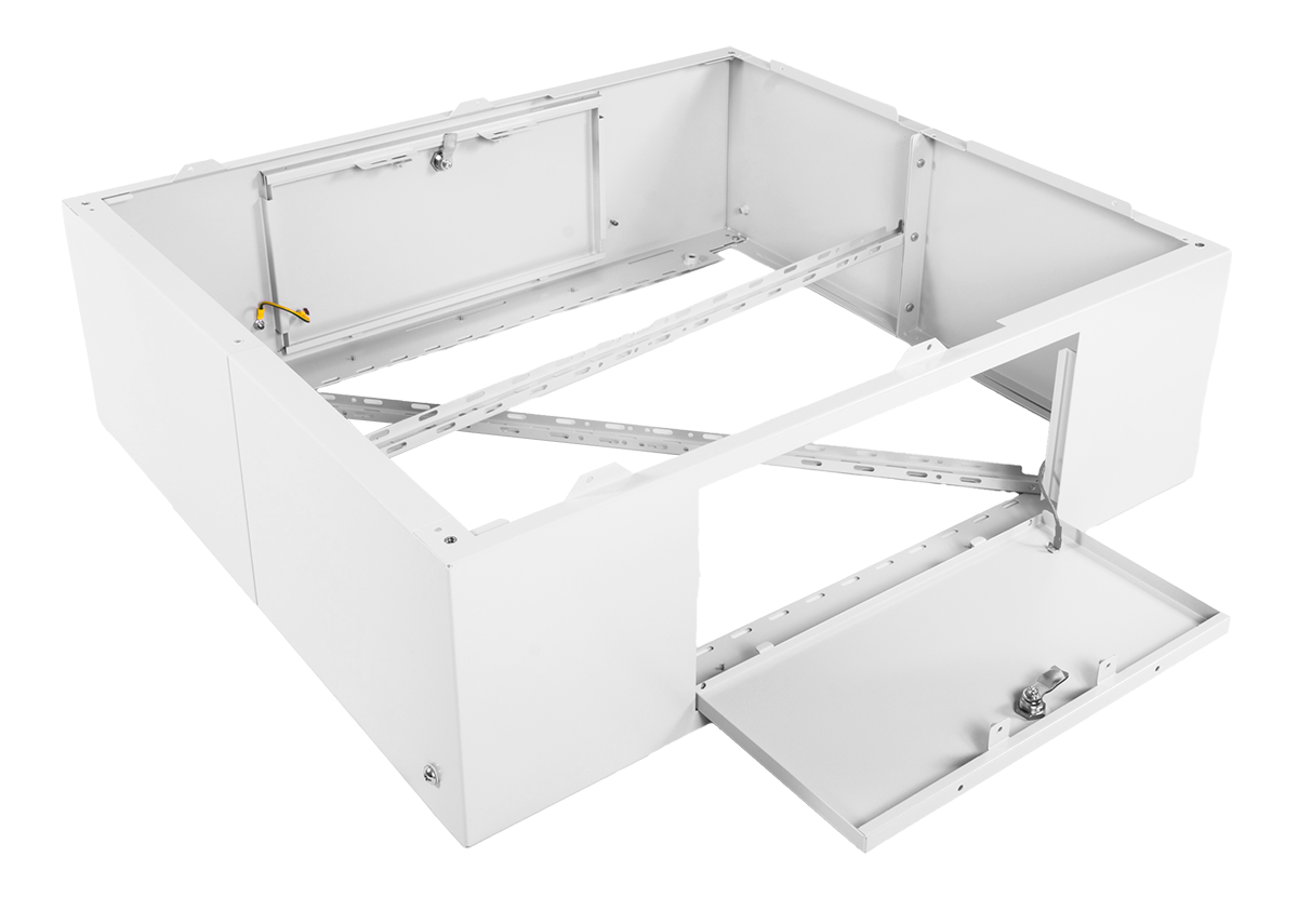 Оцинкованный цоколь (основание) для ШТВ-1 (В300 × Ш700 × Г1200)