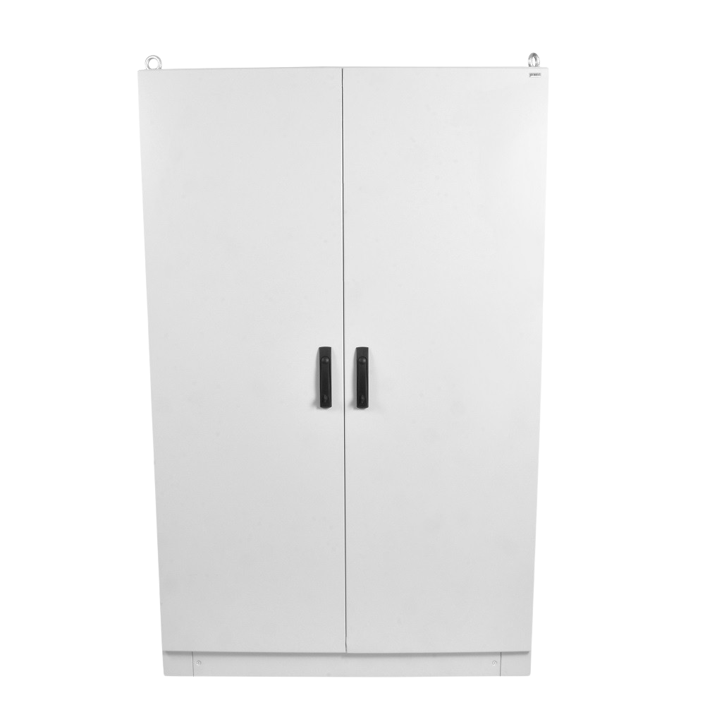 Отдельный электротехнический шкаф IP55 в сборе (В2000×Ш1200×Г400) EME с двумя дверьми, цоколь 100 мм от ЦМО