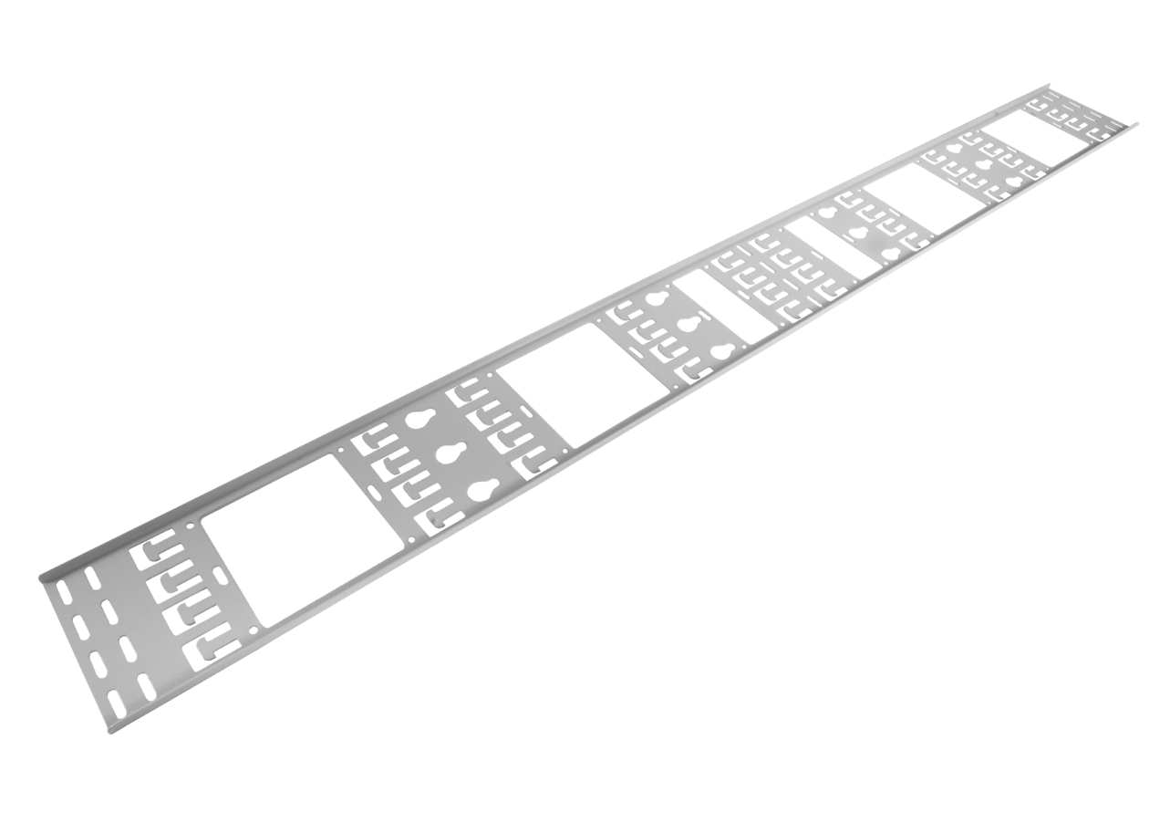  Вертикальный кабельный органайзер в шкаф, ширина 150 мм 24U от ЦМО