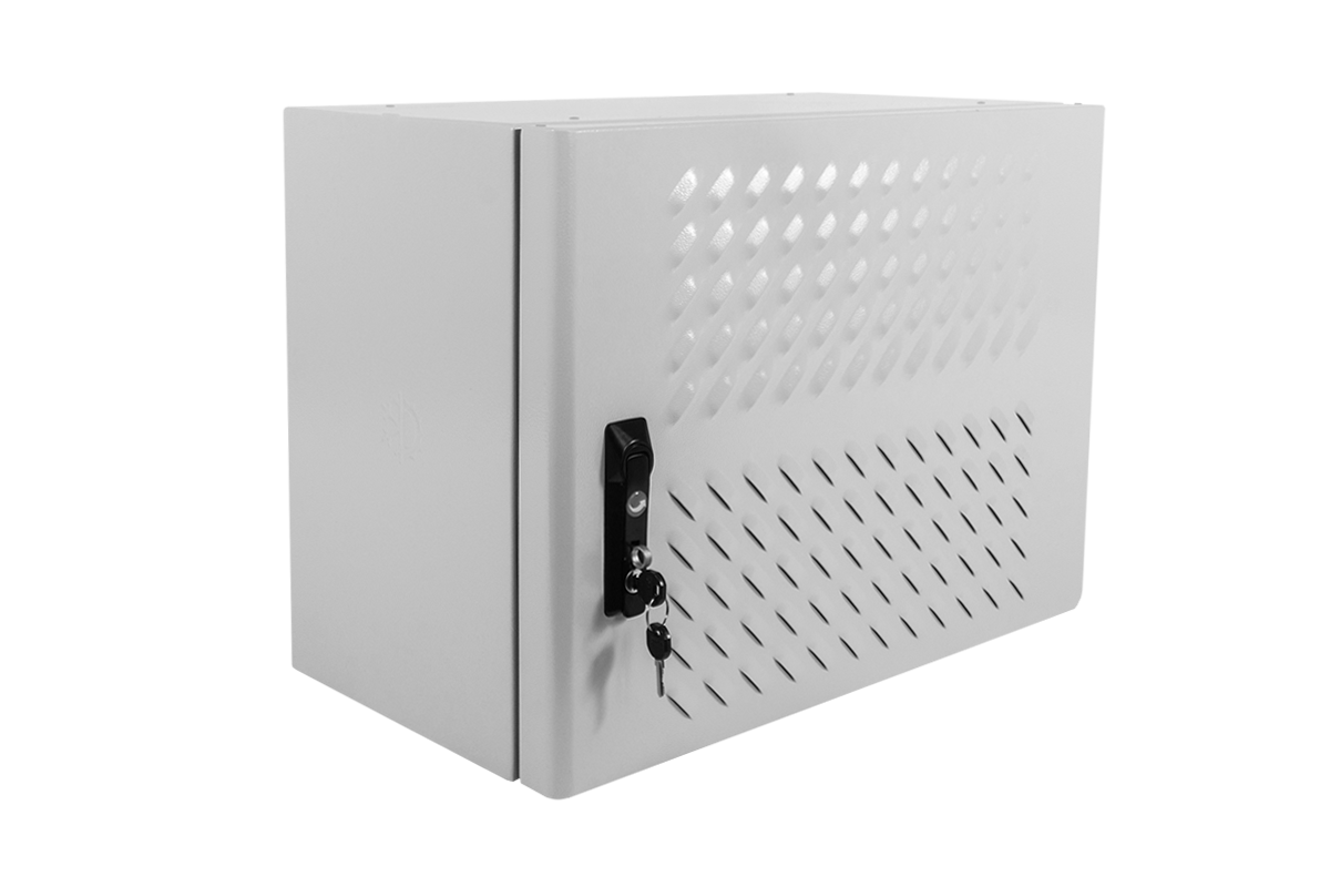 Шкаф уличный всепогодный настенный укомплектованный 6U (Ш600 × Г500), комплектация T1-IP54/55