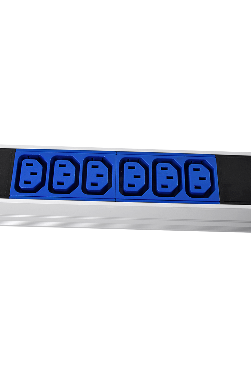 Верт блок розеток Rem-32, 1 фаза 32A, 2 авт, инд, 10 S, 24 C13, 4 C19, 1820 мм, вх IEC 309, шнур 3 м от ЦМО